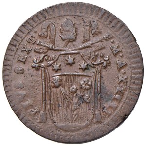 Papal coins - Pio VI (1775-1799) Baiocco A. XXIII - Nomisma 199 ...