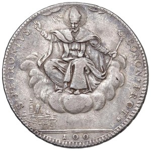 Papal coins - Pio VI (1775-1799) Bologna - Scudo da 100 Bolognin...