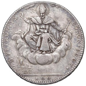 Papal coins - Pius VI (1775-1799) Bologna - Scudo da 100 Bolognin...
