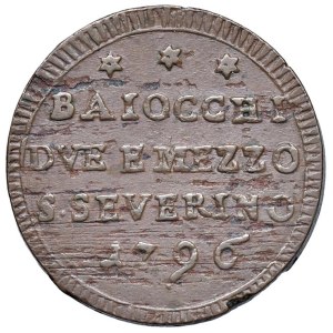 Papal coins - Pio VI (1775-1799) San Severino - Sampietrino 1796...