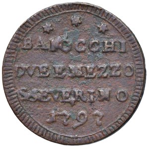 Papal coins - Pio VI (1775-1799) San Severino - Sampietrino 1797...
