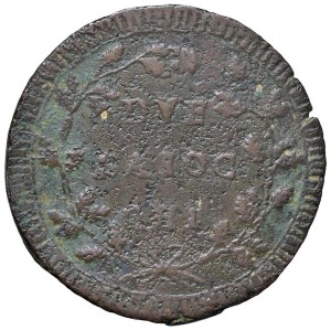 Papal coins - Roman Republic (1798-1799) 2 Baiocchi - Gig. 12...