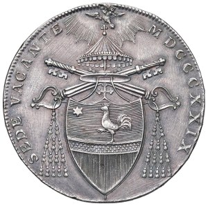 Papal coins - Sede Vacante (1829) Bologna - Scudo 1829 - Nomisma...