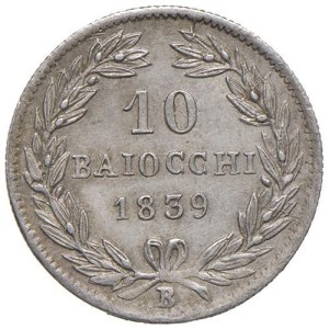 Papal coins - Gregory XVI (1831-1846) Bologna - 10 Baiocchi 183...