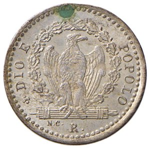 Papal coins - Roman Republic (1848-1849) 4 Baiocchi 1849 - No...