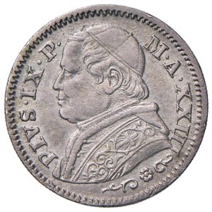 Papal coins - Pius IX (1846-1870) 10 Soldi 1868 A. XXIII - Nomism...