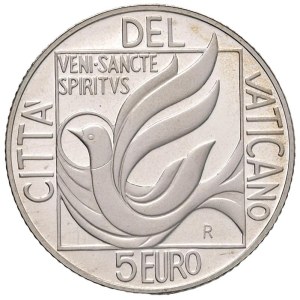 Papal coins - Sede Vacante (2005) 5 Euro 2005 - AG In astuccio c...