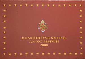 Papal coins - Benedict XVI (2005-2013) Divisional 2008 - Series...