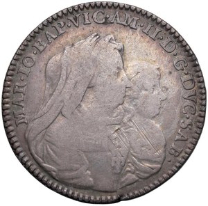 Savoy Coins - Victor Amadeus II (regency, 1675-1680) Lira 1677...