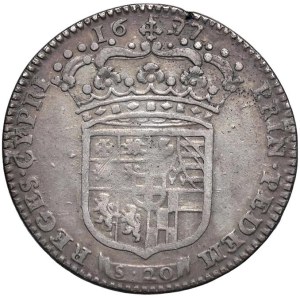 Savoy Coins - Vittorio Amedeo II (reggenza, 1675-1680) Lira 1677...