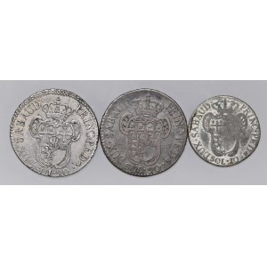 Savoy Coins - Lotto di tre monete di Vittorio Amedeo III come da...