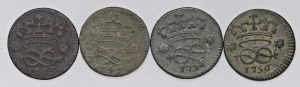 Savoy Coins - SAVOY Lot of four 2-denier coins...