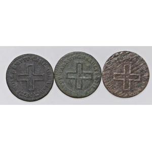 Savoy Coins - SAVOIA Lotto di tre monete da 2 denari...