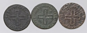 Savoy Coins - SAVOY Lot of three 2-denier coins...