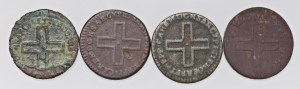 Savoy Coins - SAVOY Lot of four 2-denier coins...