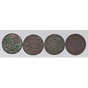 Savoy Coins - SAVOIA Lotto di quattro monete da 2 denari...