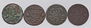 Savoy Coins - SAVOY Lot of four 2-denier coins...