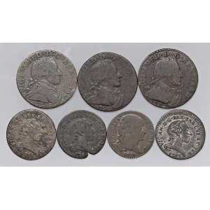 Savoy Coins - SAVOIA Lotto di sette monete, notato un bell'esemp...