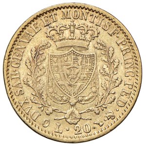 Savoy Coins - Carlo Felice (1821-1831) 20 Lire 1830 T punto dopo...