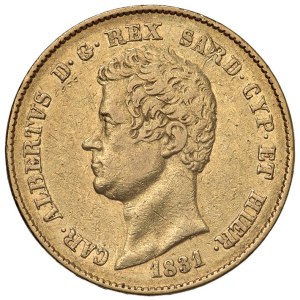 Savoy Coins - Carlo Alberto (1831-1849) 20 Lire 1831 T - Nomisma...