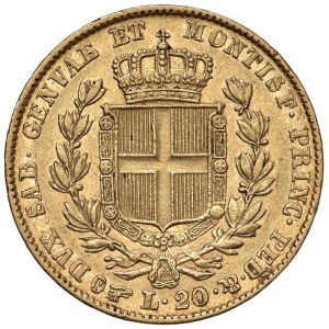 Savoy Coins - Carlo Alberto (1831-1849) 20 Lire 1831 T - Nomisma...
