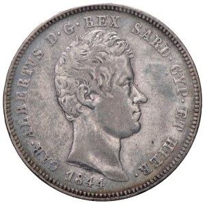 Savoy Coins - Carlo Alberto (1831-1849) 2 Lire 1844 G - Nomisma ...