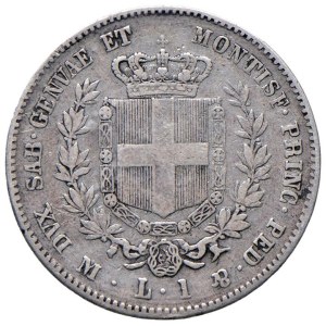 Savoy Coins - Vittorio Emanuele II (1849-1861) Lira 1859 M - Nom...