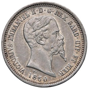 Savoy Coins - Vittorio Emanuele II (1849-1861) 50 Centesimi 1860...