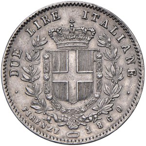 Savoy Coins - Vittorio Emanuele II re eletto (1859-1861) 2 Lire ...