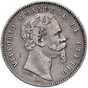 Savoy Coins - Vittorio Emanuele II re eletto (1859-1861) Lira 18...