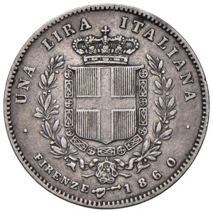 Savoy Coins - Victor Emmanuel II elected king (1859-1861) Lira 18...