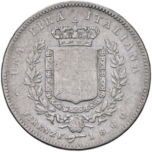 Savoy Coins - Vittorio Emanuele II re eletto (1859-1861) Lira 18...