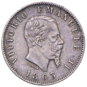 Savoy Coins - Vittorio Emanuele II (1861-1878) Lira 1863 T valor...