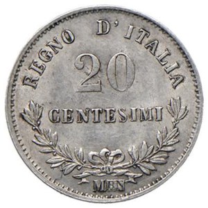 Savoy Coins - Vittorio Emanuele II (1861-1878) 20 Centesimi 1863...