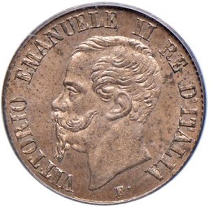 Savoy Coins - Victor Emmanuel II (1861-1878) Cent 1861 M ...