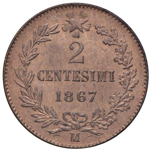 Savoy Coins - Vittorio Emanuele II (1861-1878) 2 Centesimi 1867 ...