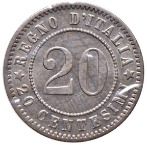 Savoy Coins - Humbert I (1878-1900) 20 cents 1894 K B - Names...