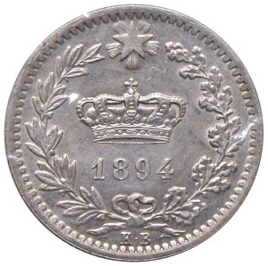 Savoy Coins - Humbert I (1878-1900) 20 cents 1894 K B - Names...