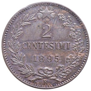 Savoy Coins - Umberto I (1878-1900) 2 Centesimi 1895 - Nomisma 1...