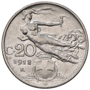 Savoy Coins - Victor Emmanuel III (1900-1946) 20 cents 191...