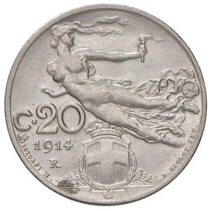 Savoy Coins - Victor Emmanuel III (1900-1946) 20 cents 191...