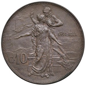 Savoy Coins - Victor Emmanuel III (1900-1946) 10 cents 191...