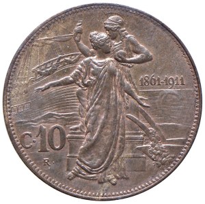 Savoy Coins - Victor Emmanuel III (1900-1946) 10 cents 191...