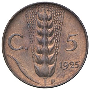 Savoy Coins - Victor Emmanuel III (1900-1946) 5 cents 1925...