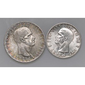 Savoy Coins - Vittorio Emanuele III (1900-1946) Albania - 10 e 5...