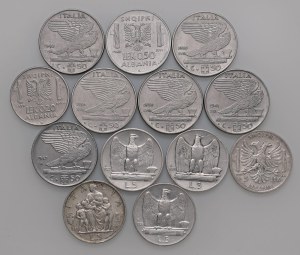 Savoy Coins - Lot of coins of Victor Emmanuel III including 4 ...