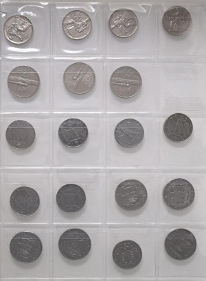 Savoy Coins - Lot of 19 coins of Victor Emmanuel III as d...