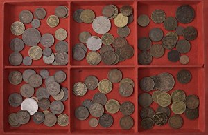 Savoy Coins - Lot of 110 coins of the Kingdom of Italy or nearly so, me...