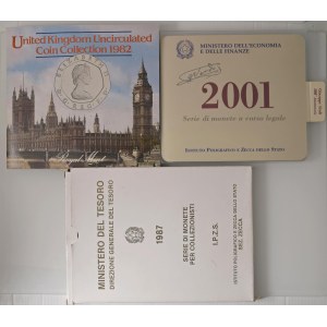 Italian Republic - REPUBBLICA ITALIANA Divisionale 1987 mancante del ...