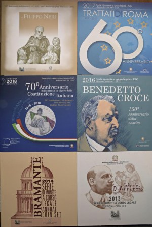 Italian Republic - REPUBBLICA ITALIANA DivisionalI 2009-2018 - Lot ...